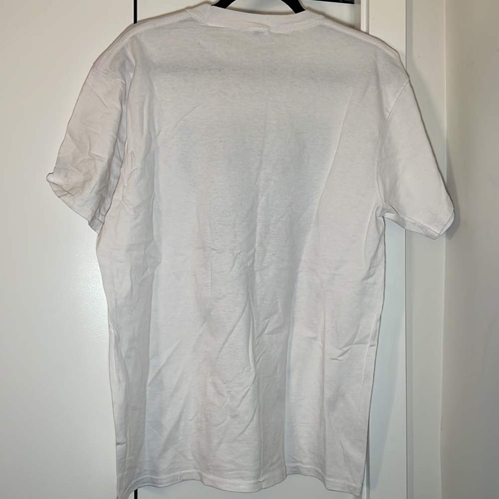 White Structured Graphic TShirt Painted graphic - Picture 3 of 3